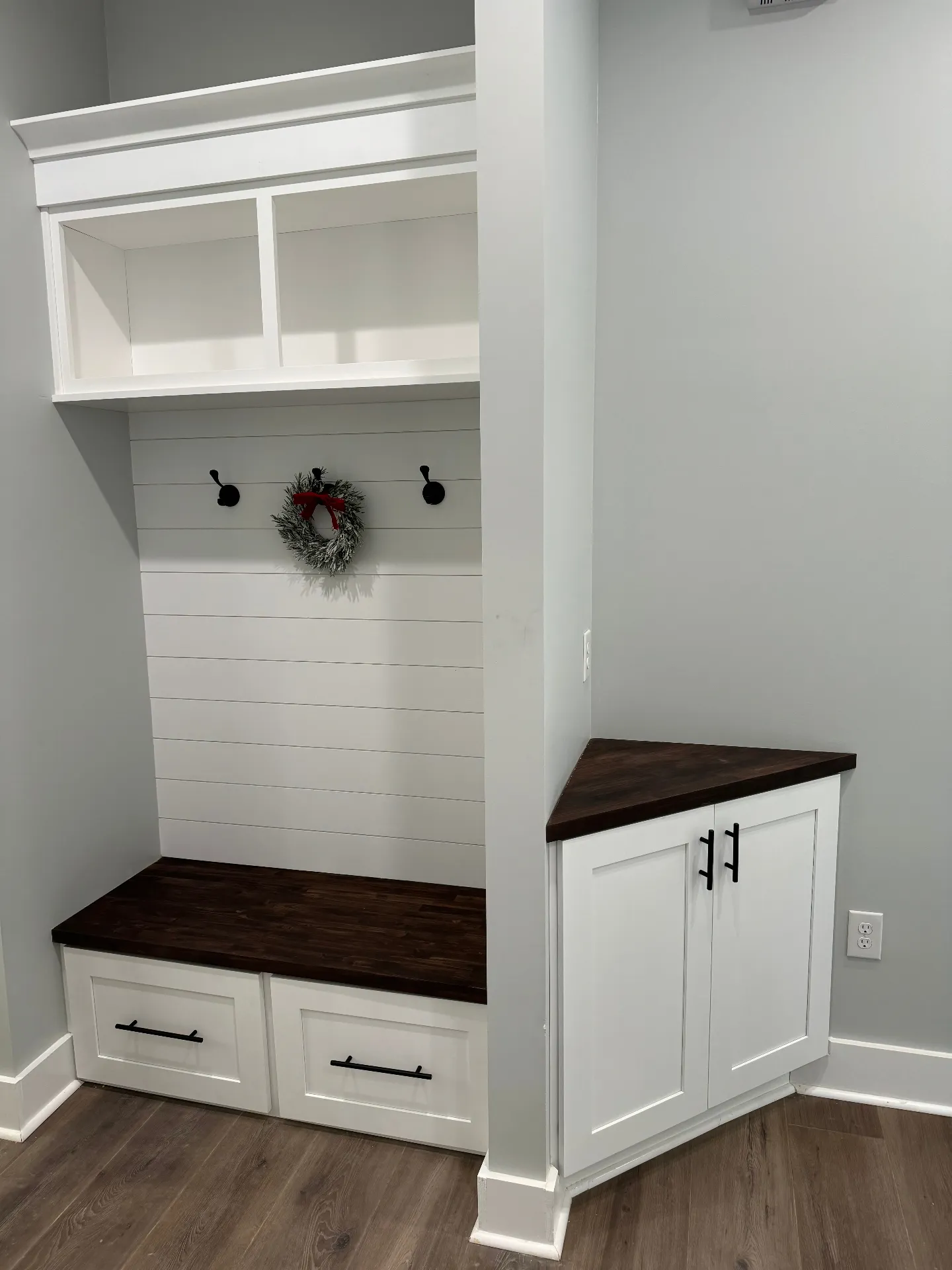 Shiplap Mudroom in Northwest Alabama